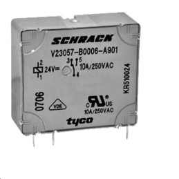 Relay SPDT 10A 24V 1200R Vertical V23057-B0006-A901