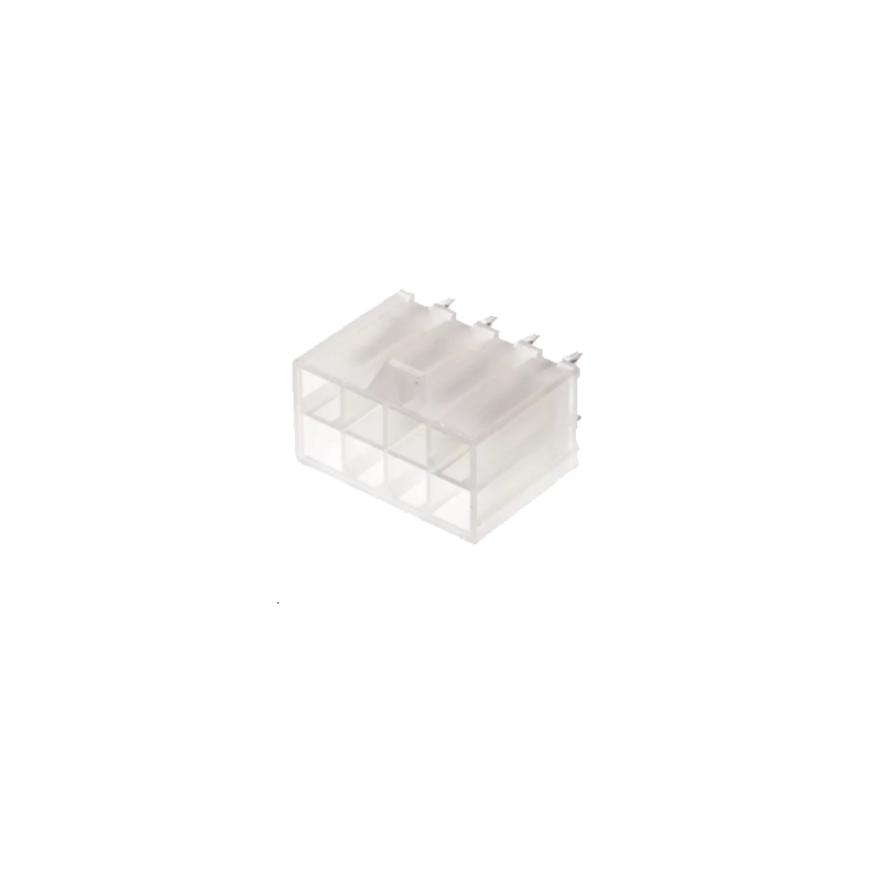 Embase pour CI Molex, Mini-Fit Jr, 8 pôles , 4.2mm, 2 rangées