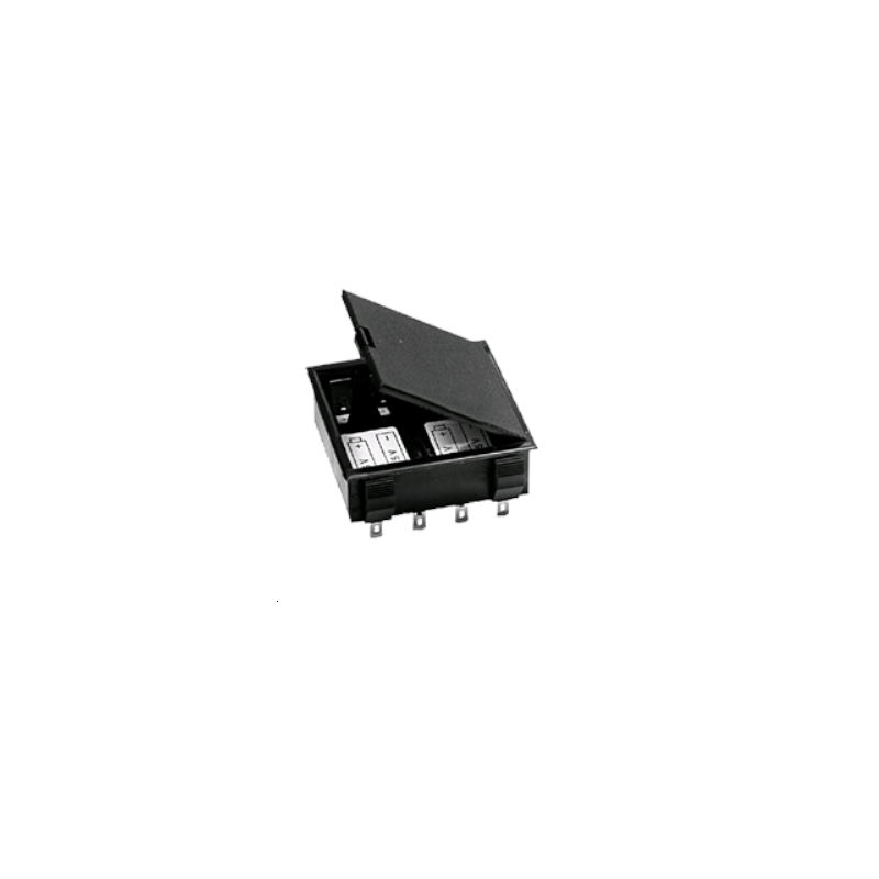 Porte-piles 2x9V/4xMignon