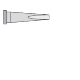 Panne Weller 3.2mm x 1.2mm Fer WSP80