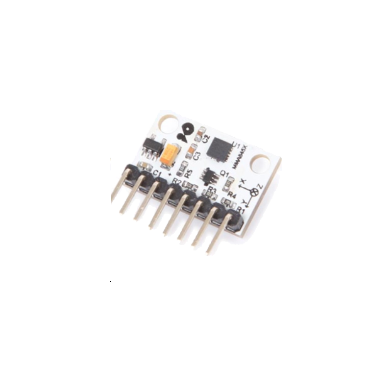 Accéléromètre, numérique, 3 axes, MMA8452Q, 1,95-3,6 VDC, blanc Accéléromètre, numérique, 3 axes, MMA8452Q, 1,95-3,6 VDC, blanc