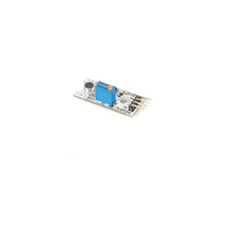 Capteur de son de microphone, 3,3-5 VCC, sensibilité 48-66 dB, blanc Capteur de son de microphone, 3,3-5 VCC, sensibilité 48-66 dB, blanc
