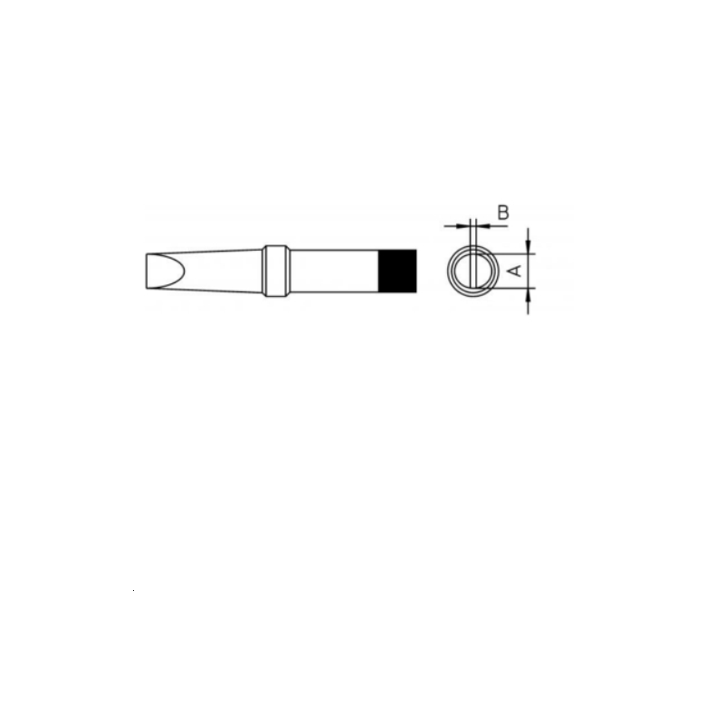 Panne Weller 4.6mm x 0.8mm Fer TCPS