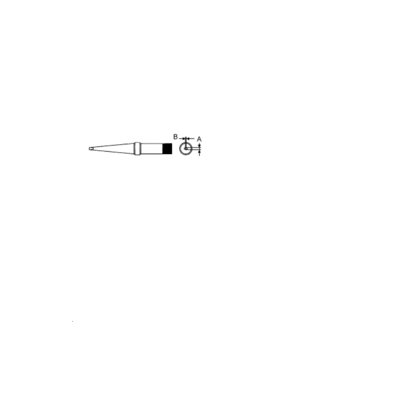 Panne Weller 1.2mm x 0.4mm Fer TCPS