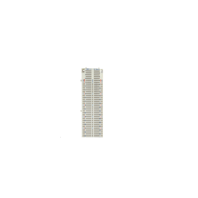 Plaque de montage sans soudure, 555 points de contact au pas de 2,54mm	111 mm X 46 mmavec connexions pouvant se remplacer