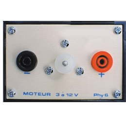 Moteur alim 3 à 12V