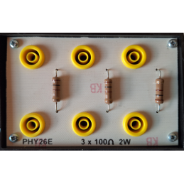 Module 3 résistances 100ohm 2W