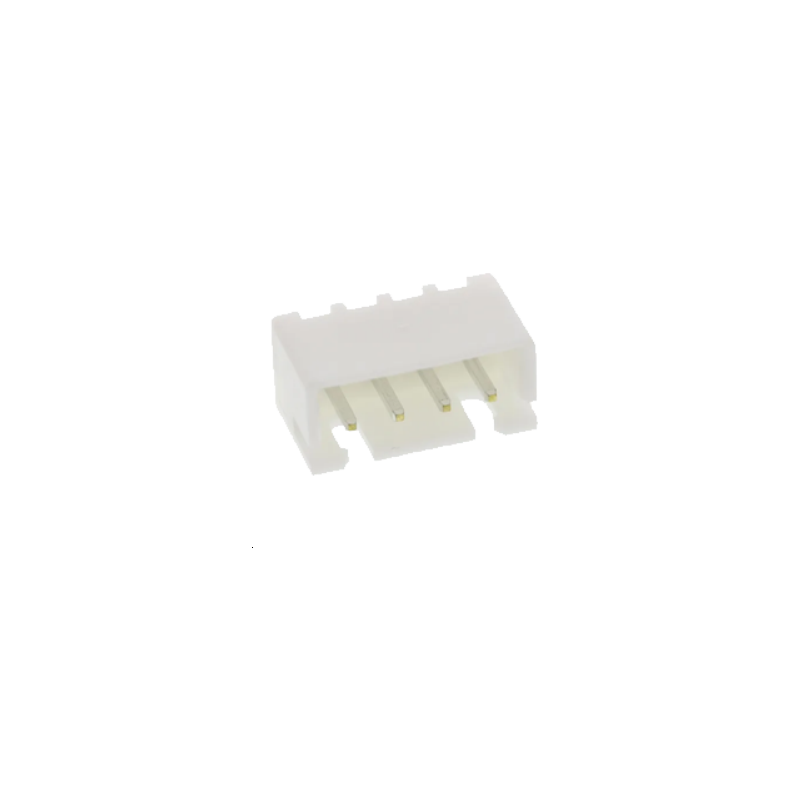 JST 2.54 mm 4 pôles 1 rangée Embase pour CI Droit