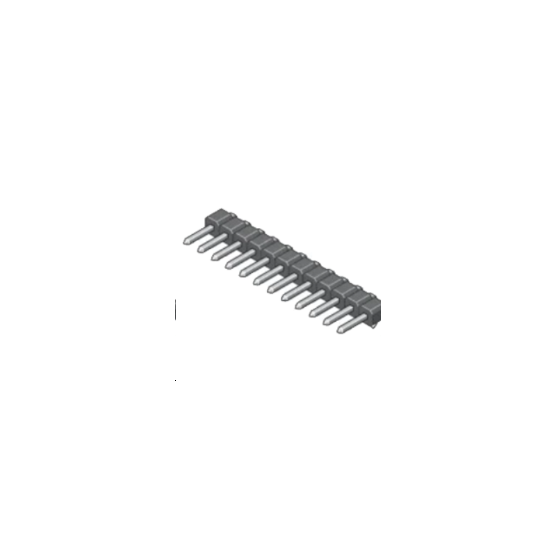 BARRETTE 50 POINTS MALE COUDEE