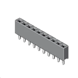 Barette femelle 10p 2.54 CI