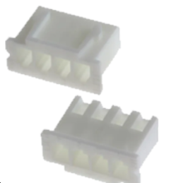 JST 2,54 mm 4 pôles FemelleBoitier de connecteur 1 rang Droit, Montage sur câbleconnectique : SXH-001T