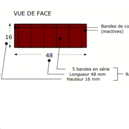 Photopile 48X16X 2.8V Solaire