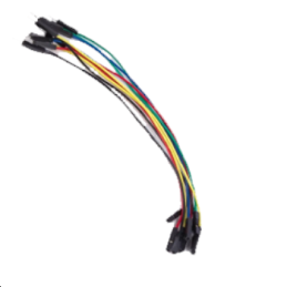 Jeu de 10 câbles de raccordement mâle/femelle