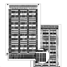 Verobard à bandes160x100 pour CI encartab