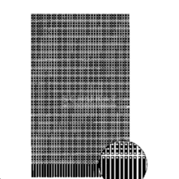 Verobard à bandes 160 X 100 bande 3x29