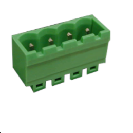 Embase 4 plots connecteur débrochable 5.08mm