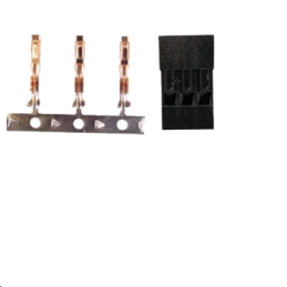 Fiche À  Sertir Futaba Femelle 3 broches 10 Pces