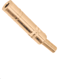 Jack femelle 6.35 mono doré