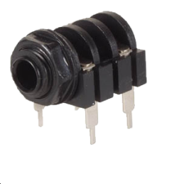 JACK FEMELLE 6.35 mm - A COUPE-CIRCUIT - MONO