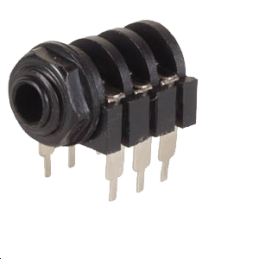 JACK FEMELLE 6.35STEREO COUPE CIRCU