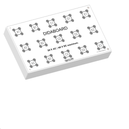 Plaque d'essais équipée de 60 douilles bananes de sécurité de diamètre 4mm