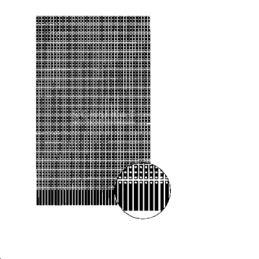 Verobard à bandes 160 X 100 bande 3x29