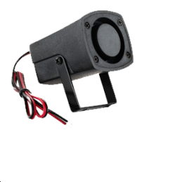 SIRENE PIEZO MINIATURE 6-15VDC105 dB DimensionsLongueur 36 mmLargeur 58 mmHauteur 58,5 mm