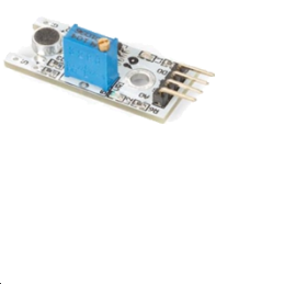 Capteur de son de microphone, 3,3-5 VCC, sensibilité 48-66 dB, blanc