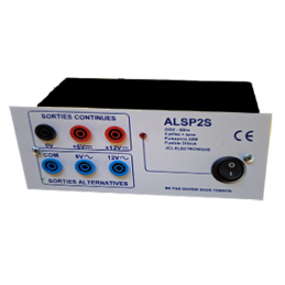 ALIM 6V/12V Douilles sécurité