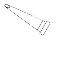 Panne Weller 1.2mm x 0.4mm Fer WSP80T00544443899