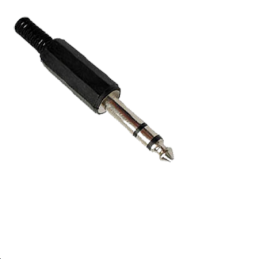 Jack mâle 6.35 stéreo plast