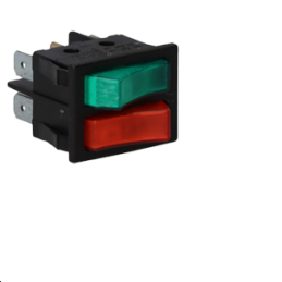 Inter Bascule 2/2 voy Vert + Rouge