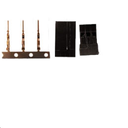 Fiche À  Sertir Futaba Mâle 3 broches 10 Pces