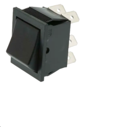 Interrupteur à bascule 2RT MOM-ON, , 16 A