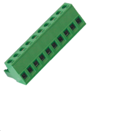 Connecteur débrochable femelle 10 plots 5.08mm