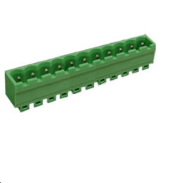 Embase 10 plots connecteur débrochable 5.08mm