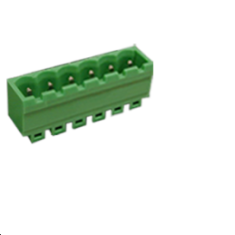 Embase 6 plots connecteur débrochable 5.08mm