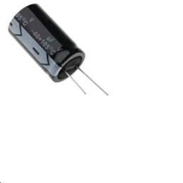 Condensateur radial 220µF 350V 105°