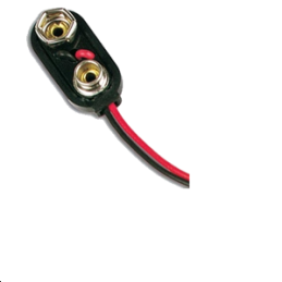 Coupleur 1 X 9V sortie droite