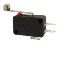 Microrupteur 12A avec roulette LONGUE