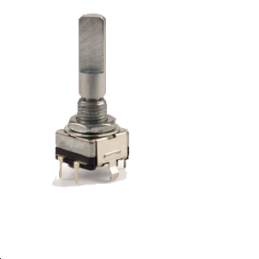 Encodeur rotatif Incrémental 20 impulsions Signal d'encodeur Onde carrée numérique Diamètre d'axe	6 mm Axe  20mmRéf. : PEC11H-41