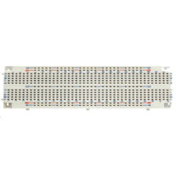 Plaque de montage sans soudure, 555 points de contact au pas de 2,54mm	111 mm X 46 mmavec connexions pouvant se remplacer