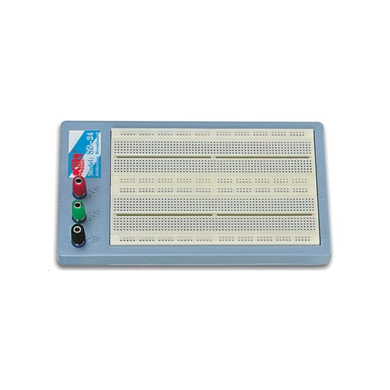 Plaque de montage sans soudure, 1680 points de contact au pas de 2,54mm220 mm X 13 mm