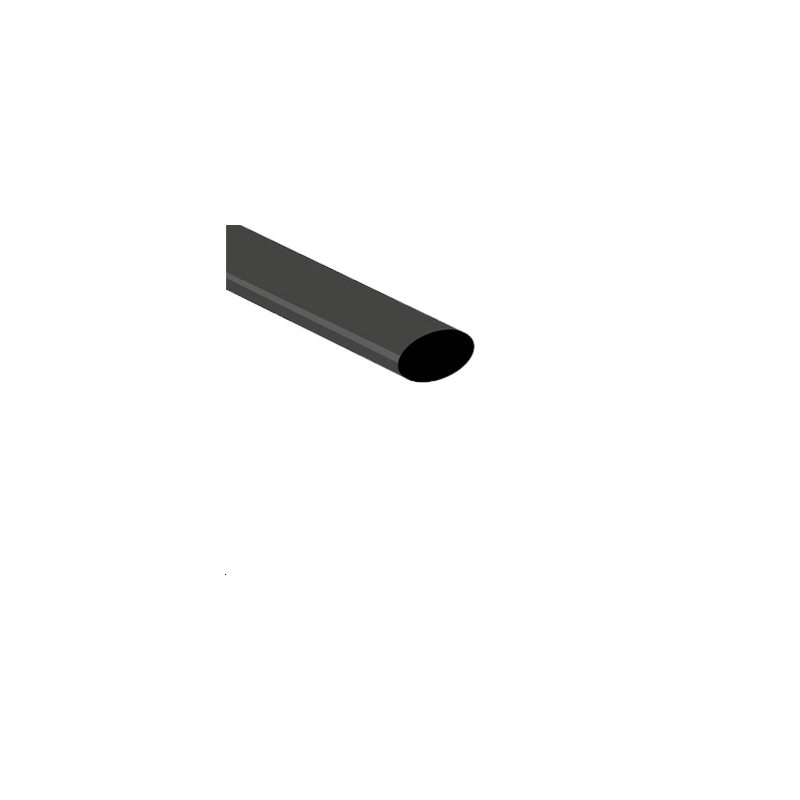 Gaine thermorétractable [2:1] 19mm noire 1.2m