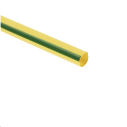 Gaine thermorétractable [2:1] 3.2mm vert/jaune 1.2m