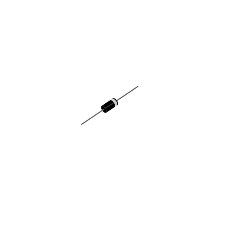 Diode UF4007Taiwan SemiconductorRectifier diode1000V 1,7V1000mADO-204AL (DO-41)