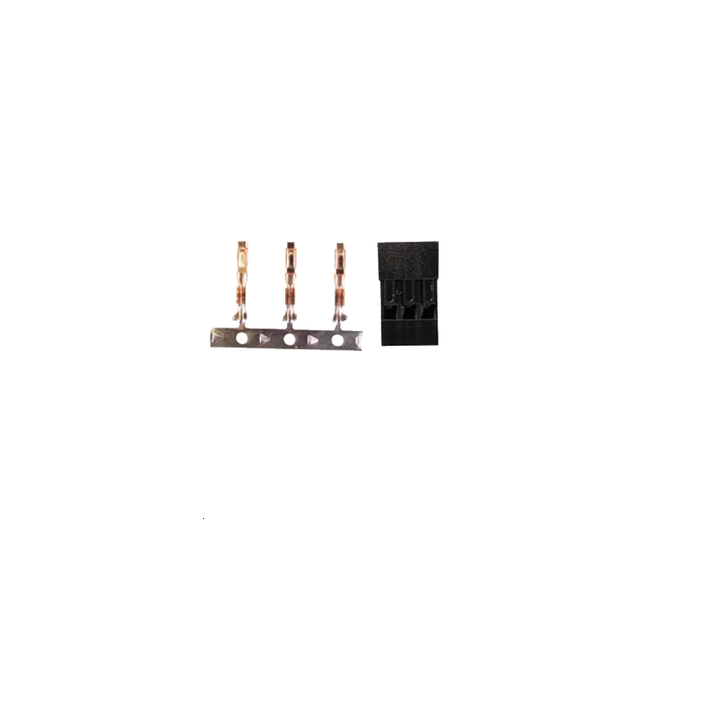 Fiche À  Sertir Futaba Femelle 3 broches 10 Pces
