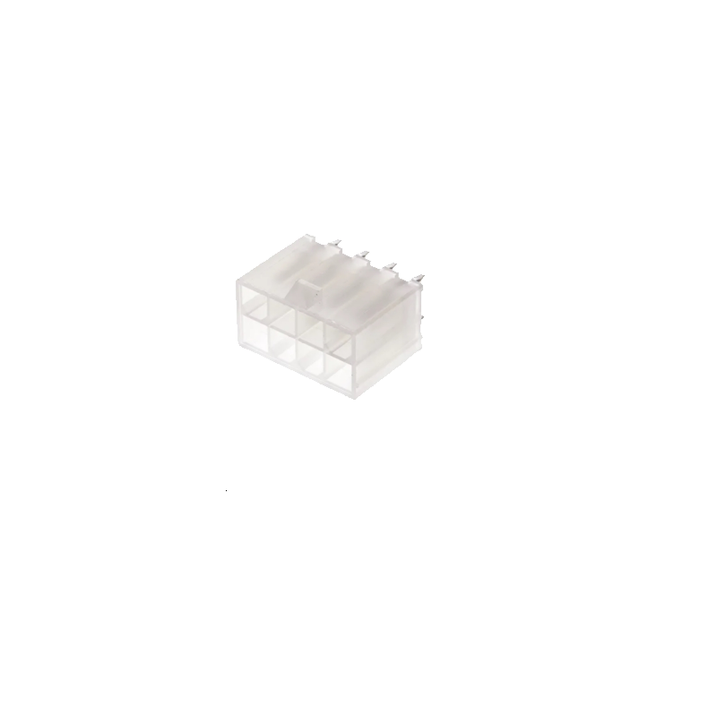 Embase pour CI Molex, Mini-Fit Jr, 8 pôles , 4.2mm, 2 rangées