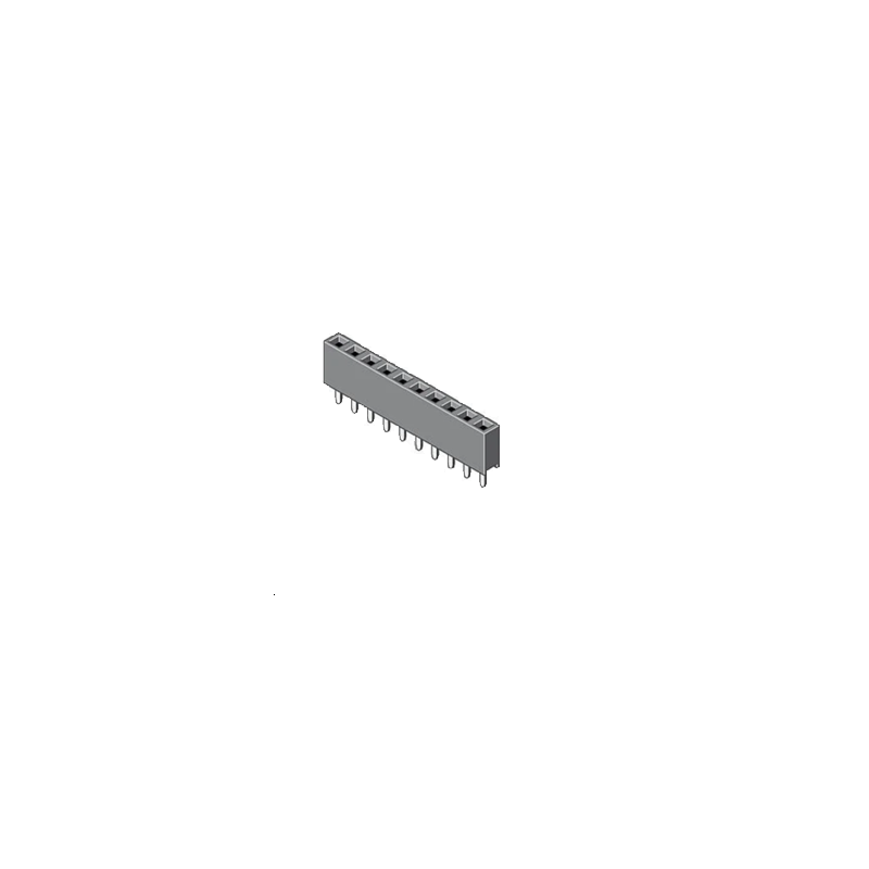 Barette femelle 10p 2.54 CI