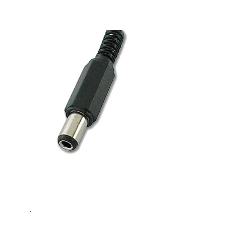 Plug Alim mâle 2.5 court